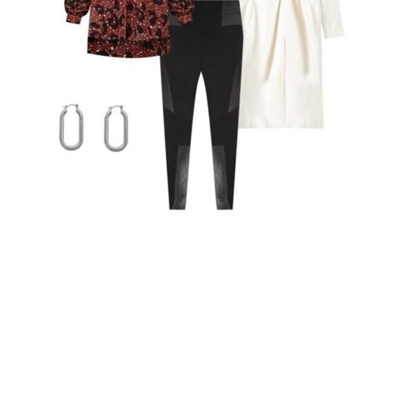 NEW Eloquii Blavk Faux Leather Miracle Flawless Legging, 4X - Picture 5 of 7